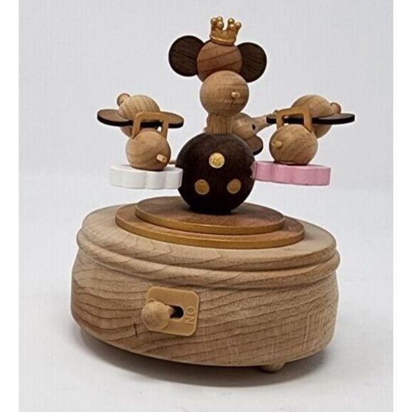 Wooderful Life Rotating Musical Box Whimsy Elephants Papyrus Baby  Works‎ 5" - Picture 3 of 8